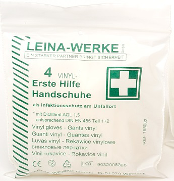 (17) Einmalhandschuhe, 4 Stk., 43011