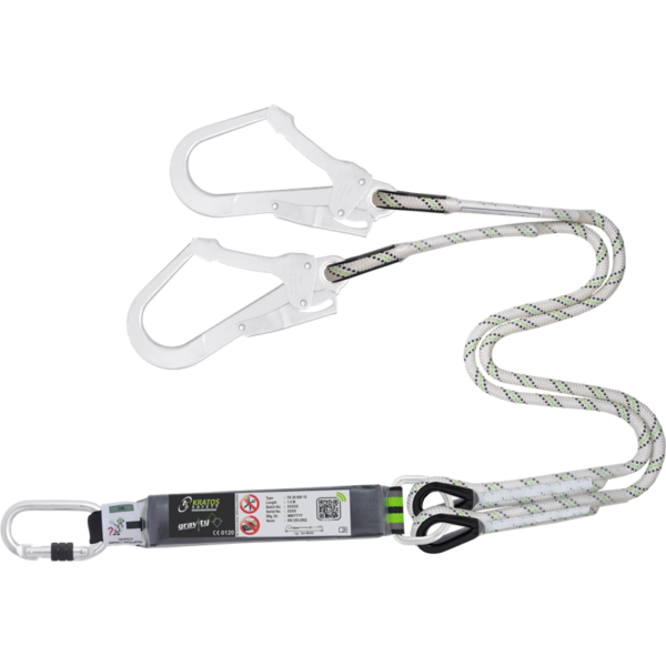 Y-Verb.M., Falldämpfer u. Karabiner, 1m, FA3060010