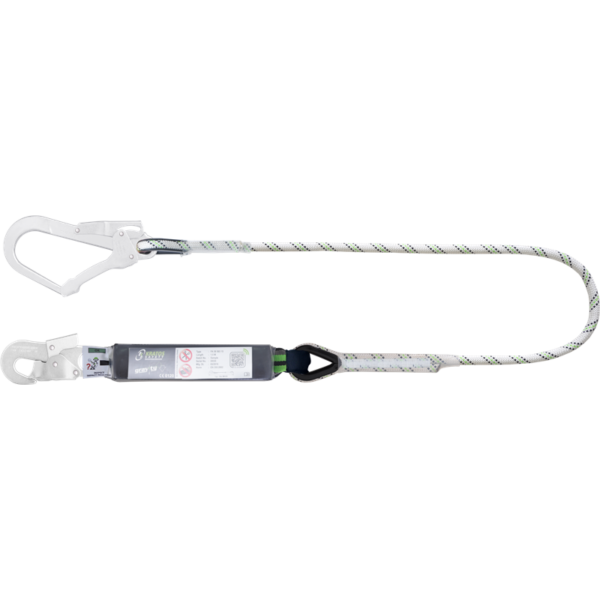 Y-Verb.M., Falldämpfer u. Karabiner, 1,5m, FA3050315