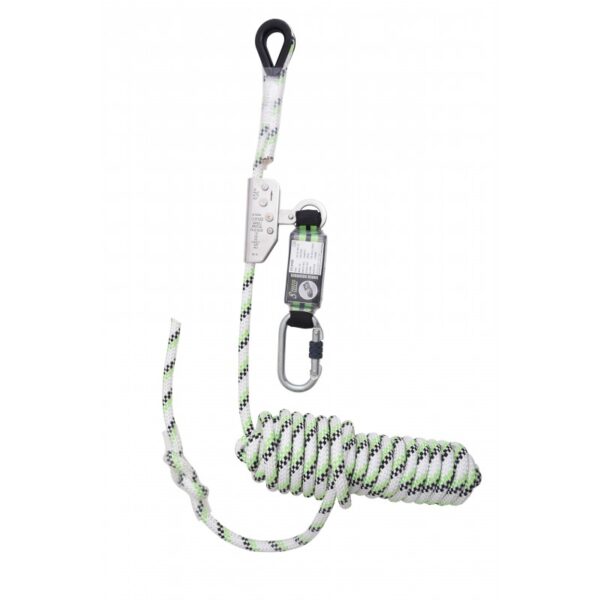 Set Auffanggerät, Bandfalldämpfer, 50 m, FA2010250