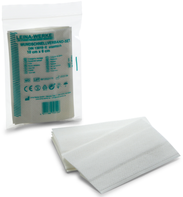 (6) Schnellverband soft, 10 x 6 cm