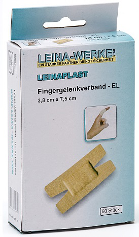 Fingergelenkverband EL, 3,8 x 7,5 cm, 50 Stk.