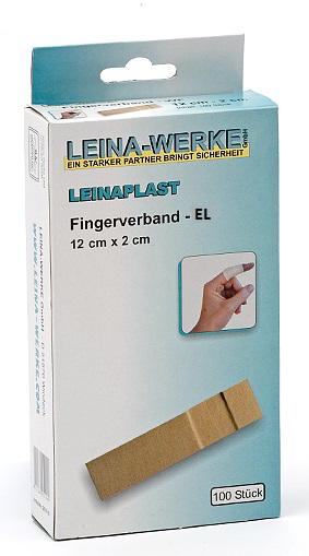 Fingerverband EL, 12 x 2 cm, 100 Stk.