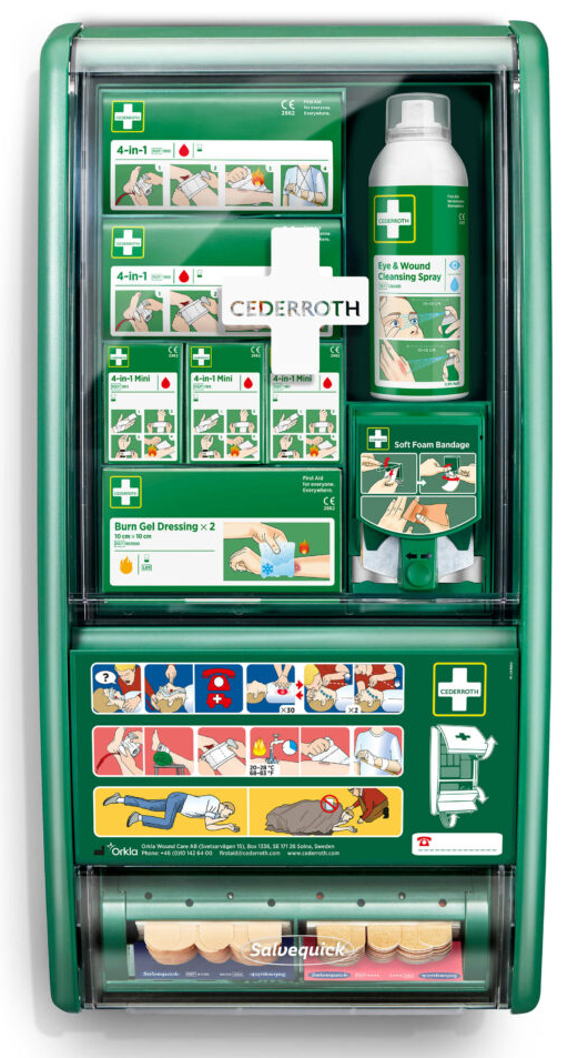 First Aid Station, gefüllt