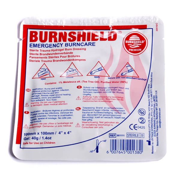 BURNSHIELD Hydrogelverband 10 x 10 cm
